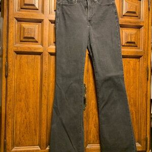 GAP, Women's Black, High rise Flare Jeans 28/6L